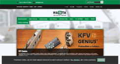 Desktop Screenshot of hasta.sk